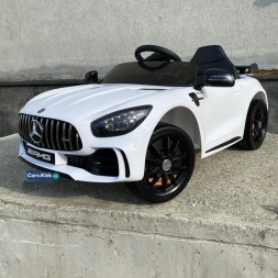 Электромобиль Mercedes-Benz GTR AMG BBH-0005 белый, фото 1