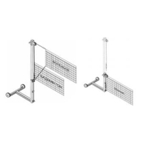 Мобильные стойки для бадминтона и большого тенниса