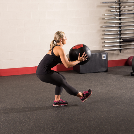 Тренировочный мяч мягкий WALL BALL 13,6 кг (30lb), фото 32