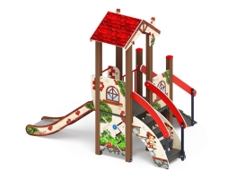 Детская игровая площадка В гостях у сказки ДИК 1.05.01-03.С H=900, фото 4