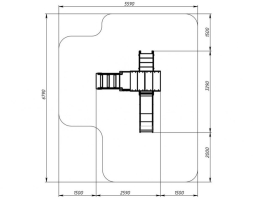 Детская игровая площадка В гостях у сказки ДИК 1.05.01-03.С H=900, фото 6