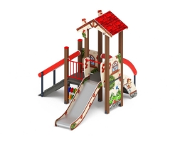 Детская игровая площадка В гостях у сказки ДИК 1.05.01-03.С H=900, фото 1