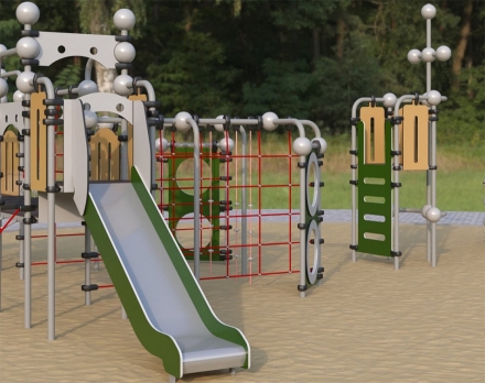 Детский спортивно-игровой комплекс Romana 057.27.00, фото 5