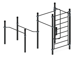 Воркаут ЛОВ 89 серый ВТ 101.15-03, фото 2