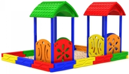 Песочный дворик 3 для детской площадки, фото 1 Песочный дворик 3 для детской площадки, фото 1