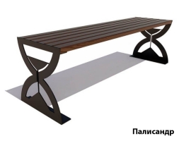 Парковая скамейка Часы, Сосна 1,2 м, фото 3 Парковая скамейка Часы, Сосна 1,2 м, фото 3