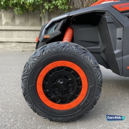 Электромобиль Багги BRP Can-Am Maverick DK-CA001 оранжевый, фото 8