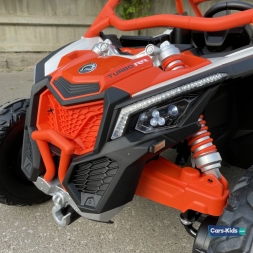 Электромобиль Багги BRP Can-Am Maverick DK-CA001 оранжевый, фото 7