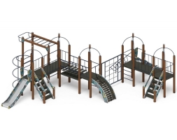 Детская игровая площадка Навина Н 1200 ДИК 2.09.08-01, фото 2