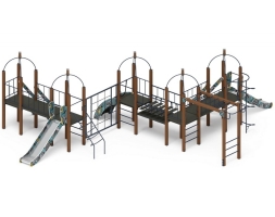 Детская игровая площадка Навина Н 1200 ДИК 2.09.08-01, фото 1