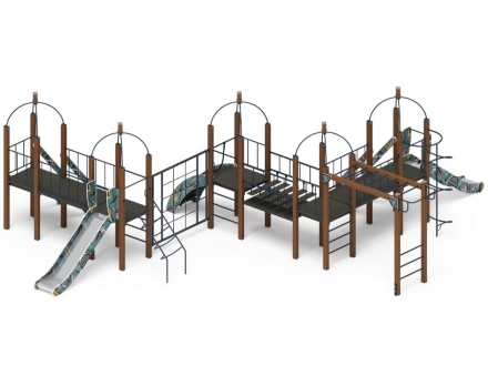 Детская игровая площадка Навина Н 1200 ДИК 2.09.08-01, фото 1