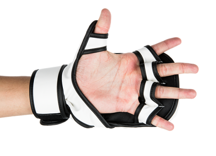 (UFC Перчатки MMA для спарринга 8 унций белые L/XL), фото 2