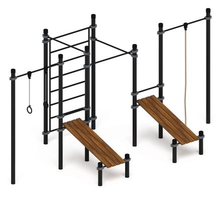 Воркаут 108 серый ВТ 12.18-03, фото 2