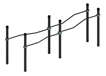 Воркаут ЛОВ 89 серый ВТ 101.17-03, фото 3