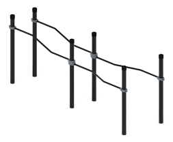 Воркаут ЛОВ 89 серый ВТ 101.17-03, фото 4