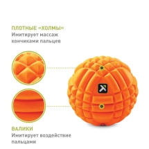 Массажный мяч GRID 12,7 см