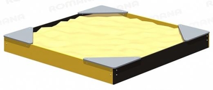 Песочница Romana 109.33.00 для детской площадки, фото 3