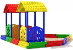 Песочный дворик 4 для детской площадки, фото 2 Песочный дворик 4 для детской площадки, фото 2