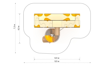 FUN-terra Детский игровой комплекс СТ-01, фото 6