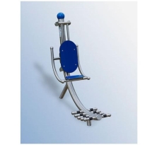 Тренажер Жим ногами (нержавеющая сталь) УТЭ-53 