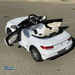 Электромобиль Mercedes-Benz Maybach S650 ZB188 Cabriolet белый, фото 10
