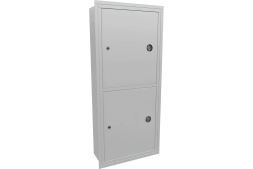 Шкаф пожарный Балтика-01 встроенный ШП-К-320-21 ВЗБ (2ПК) ЗМ 1300x540x230 белый 016-4312
