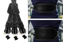 Пояс атлетический 60/150 мм, пряжка, двухслойный Onhillsport Пояс атлетический 60/150 мм, пряжка, двухслойный Onhillsport