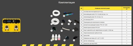 Автоматическая станция дозации перистальтическая AquaViva PH+H2O2, фото 2