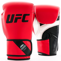 (UFC Перчатки тренировочные для спарринга красные - 6 Oz)