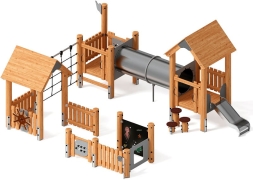 Игровой комплекс (лиственница) ДИК 1.24.02-Л.И1, фото 3