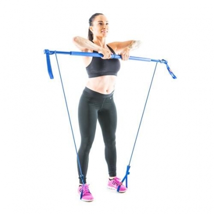 Гимнастическая палка с амортизатором GYMSTICK 10001, фото 5