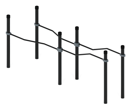 Воркаут ЛОВ 108 серый ВТ 102.17-03, фото 3