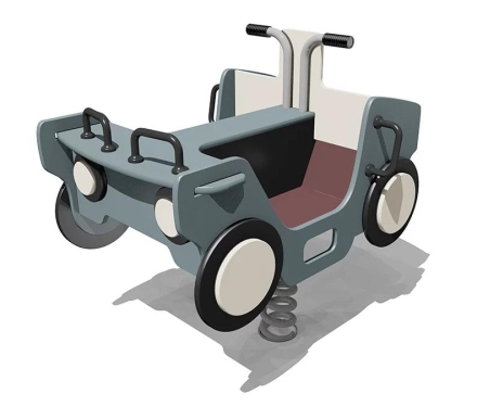 Качалка Квадрацикл ВСТ 5760 на 2-х пружинах для детской площадки, фото 3