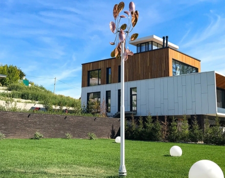 Медная скульптура Звезда Стандартный размер, фото 3