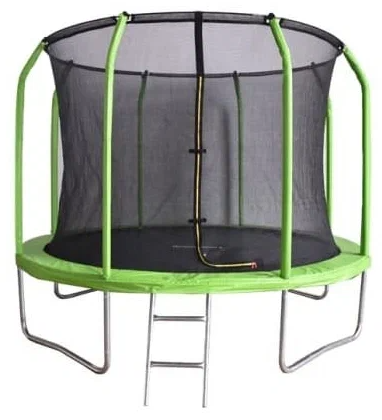 Батут Оптима 8 футов (салатовый) внутренняя сетка, фото 1