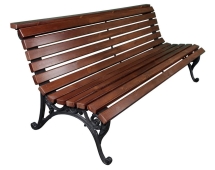 Скамейка Алушта, Лиственница 1,2 м Скамейка Алушта, Лиственница 1,2 м