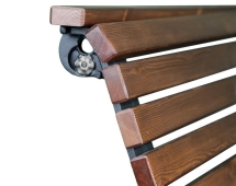 Скамейка Алушта, Лиственница 1,2 м Скамейка Алушта, Лиственница 1,2 м