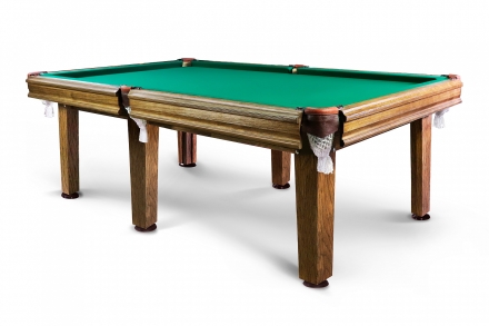 Бильярдный стол - Виртуоз 6 Футов, Русская пирамида, ДСП 16 мм, фото 1