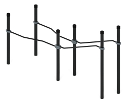 Воркаут ЛОВ 89 серый ВТ 101.20-03, фото 3