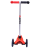 Самокат 3-колесный Zippy 3D, 120/80 мм, красный