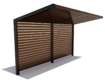 Навес Лиана, Сосна