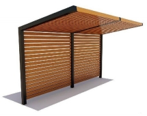 Навес Лиана, Сосна