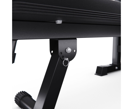 Усиленная скамья со стойками под штангу DFC MELKIN, фото 6