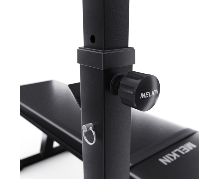 Усиленная скамья со стойками под штангу DFC MELKIN, фото 8