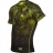 Компрессионная футболка Venum "Fusion" Compression T-shirt - Black Yellow Short Sleeves