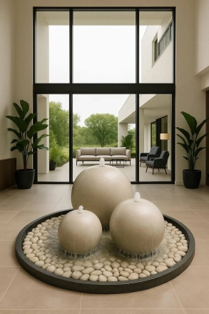 Фонтан Шар D 60 см, фото 4