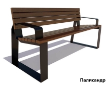 Парковая скамейка Подольск, Лиственница 1,8 м Парковая скамейка Подольск, Лиственница 1,8 м