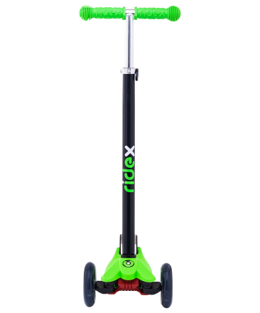 Самокат 3-колесный Snappy 3D, 120/80 мм, зеленый, фото 3