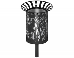 Урна с баком Символ 2. Без логотипа, фото 1 Урна с баком Символ 2. Без логотипа, фото 1