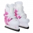 PW-219-1 коньки раздвижные р.33-36 (розовый/белый)